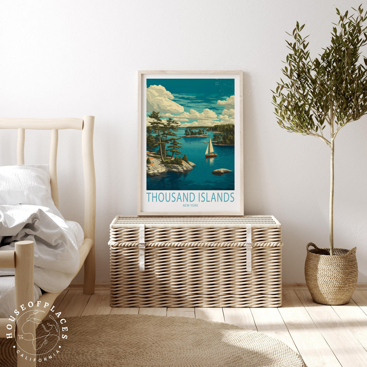 Thousand Islands travel poster – view 3