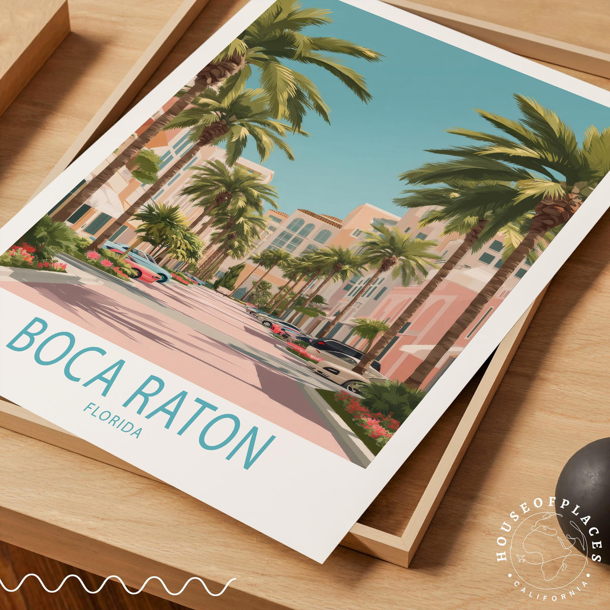 Boca Raton travel poster – view 7