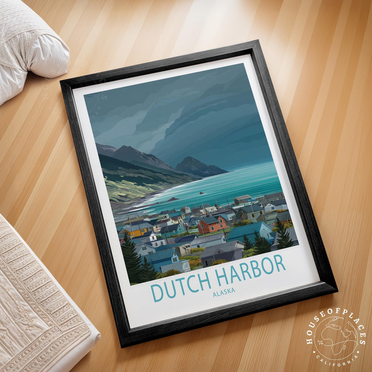 Dutch Harbor travel poster – view 2