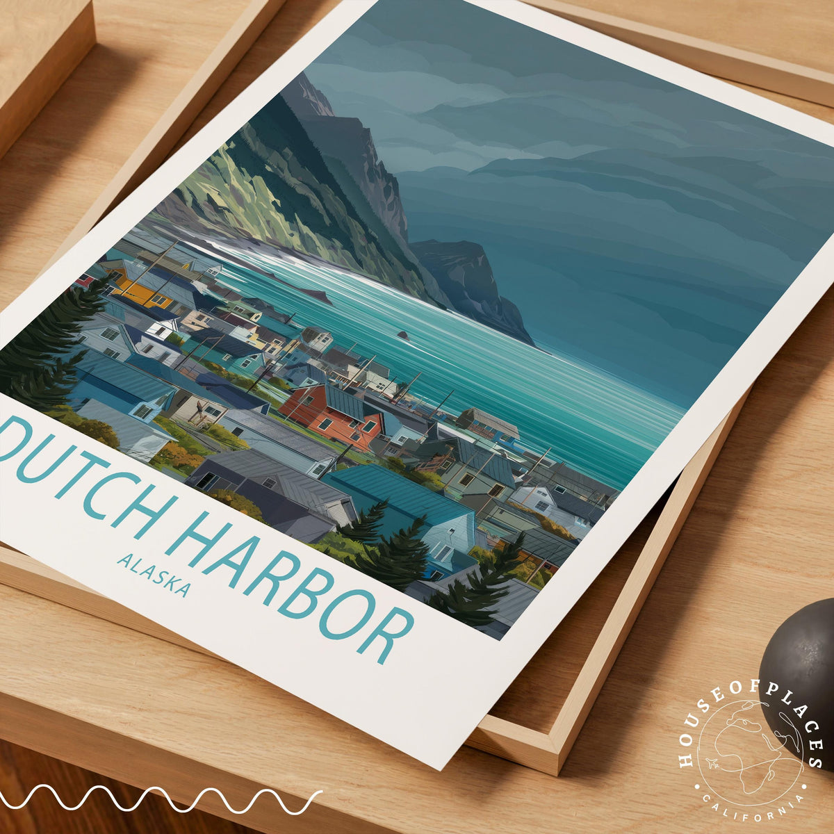Dutch Harbor travel poster – view 7