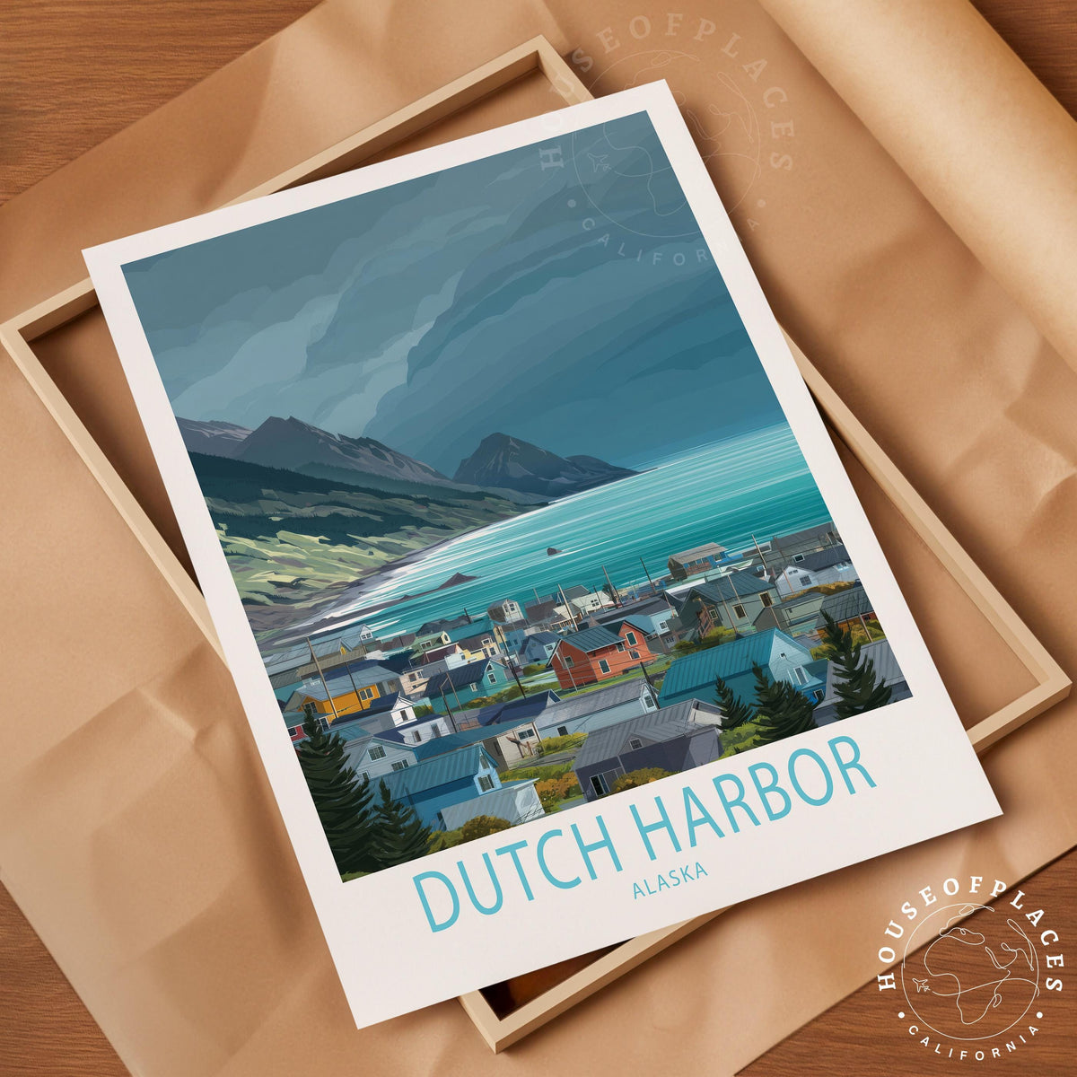 Dutch Harbor travel poster – view 4