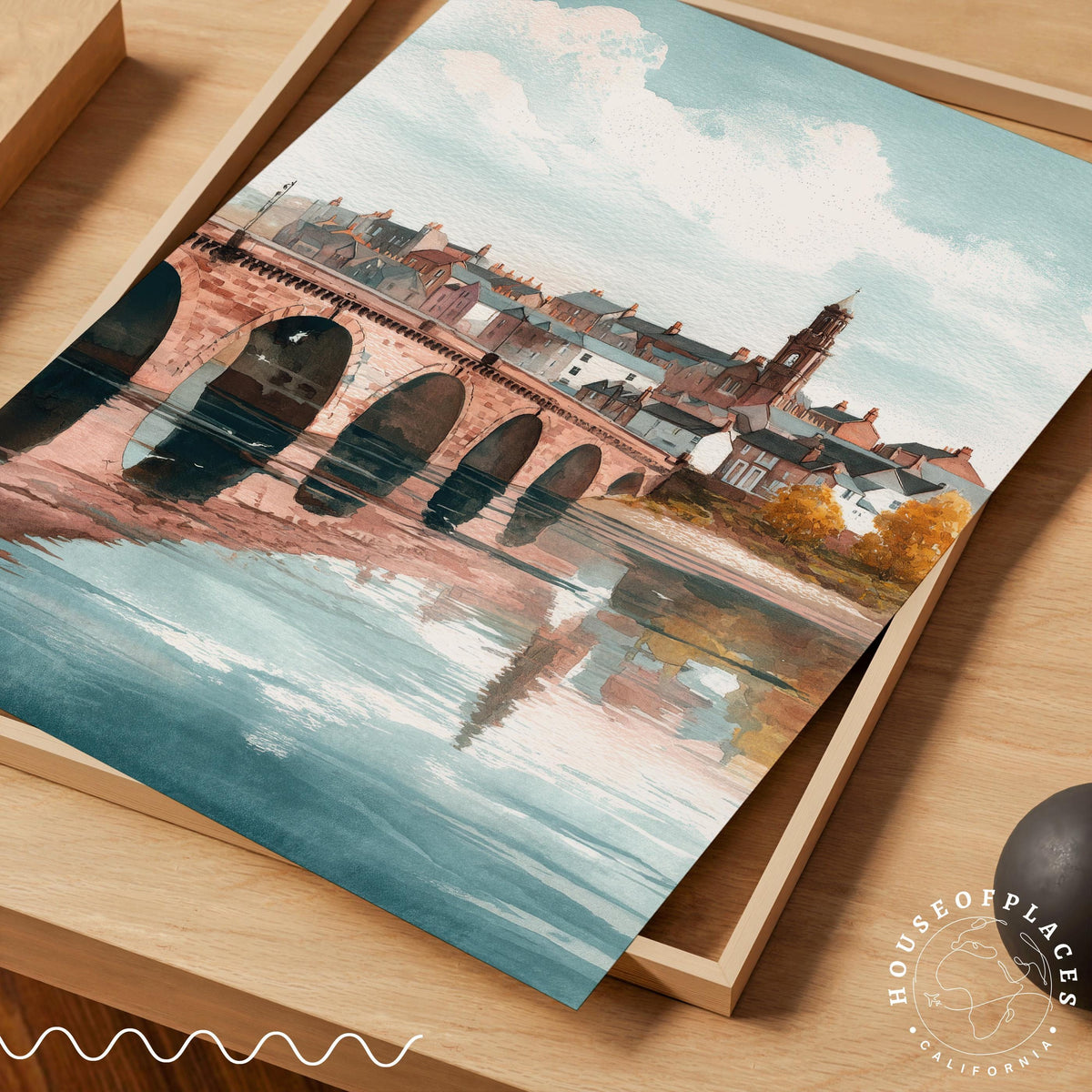 Berwick-upon-Tweed travel poster – view 7