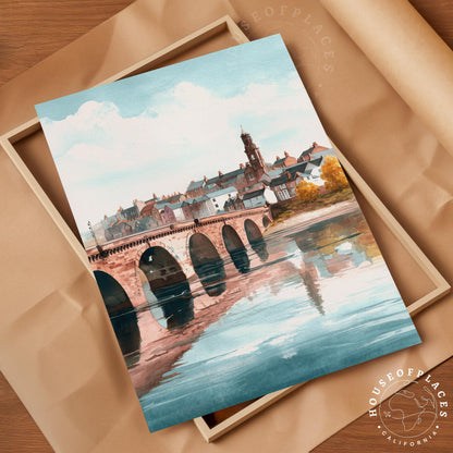 Berwick-upon-Tweed travel poster – view 4