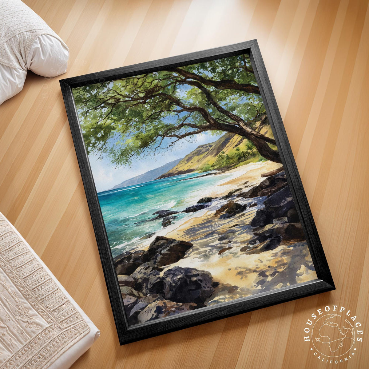 Hulopoe Valley travel poster – view 2