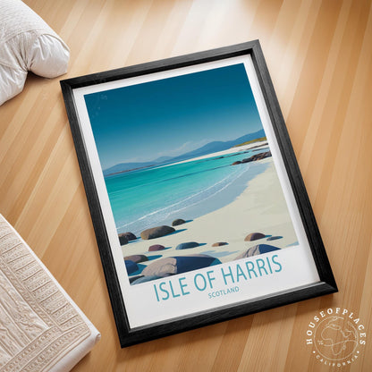 Isle of Harris travel poster – view 2