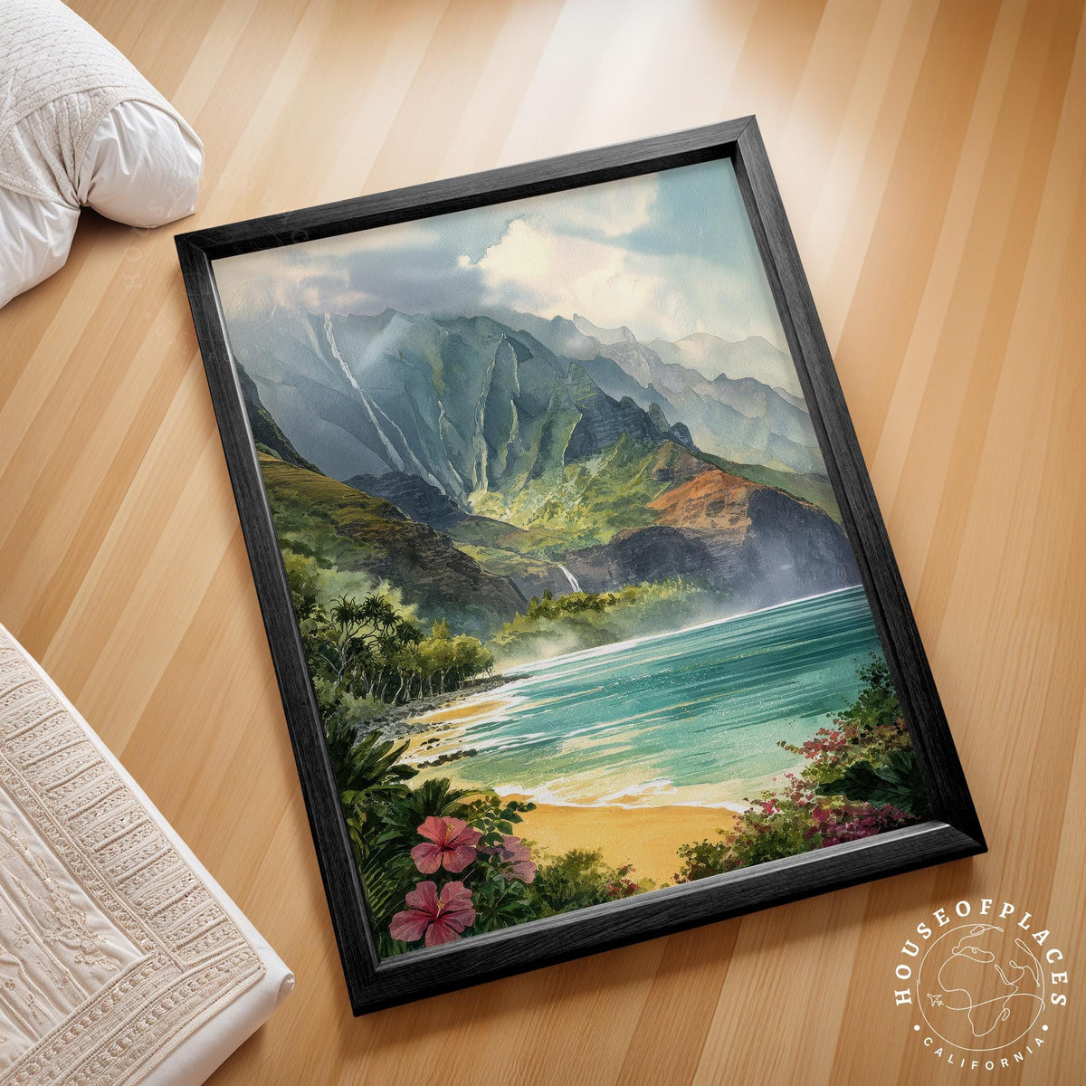 Kauai travel poster – view 2