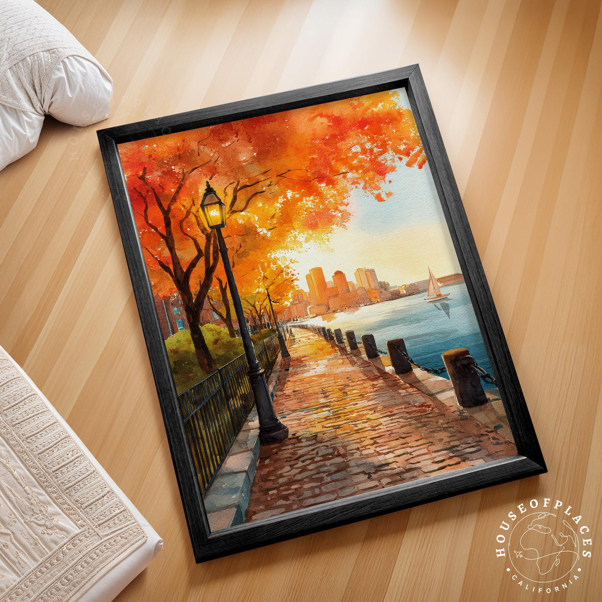 Boston travel poster – view 2