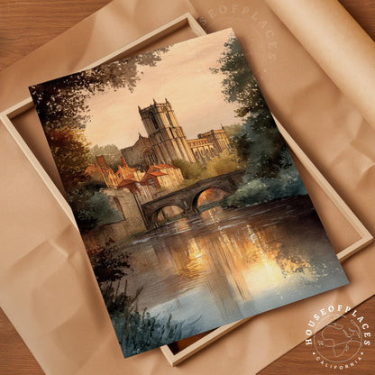 Durham travel poster – view 4