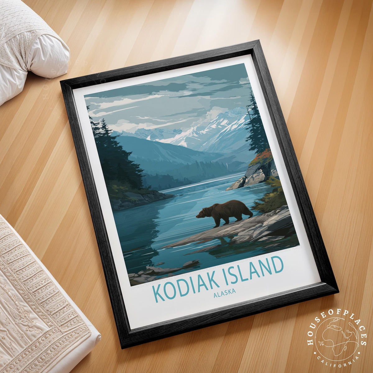Alaska travel poster – view 2