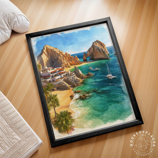 Cabo San Lucas travel poster – view 2
