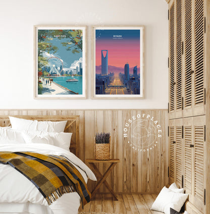 Navy Pier Chicago travel poster – view 9