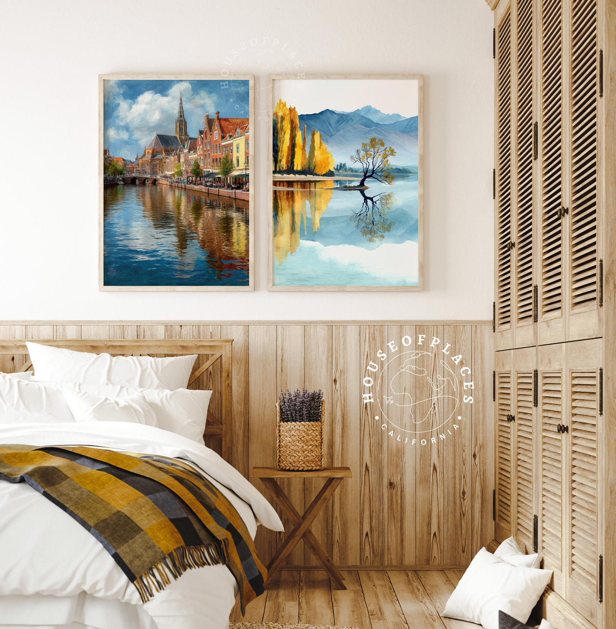 Lake Wanaka travel poster – view 9