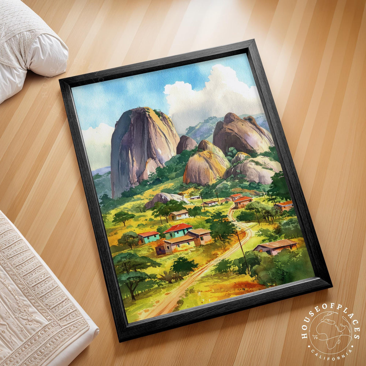 Idanre Hills travel poster – view 2