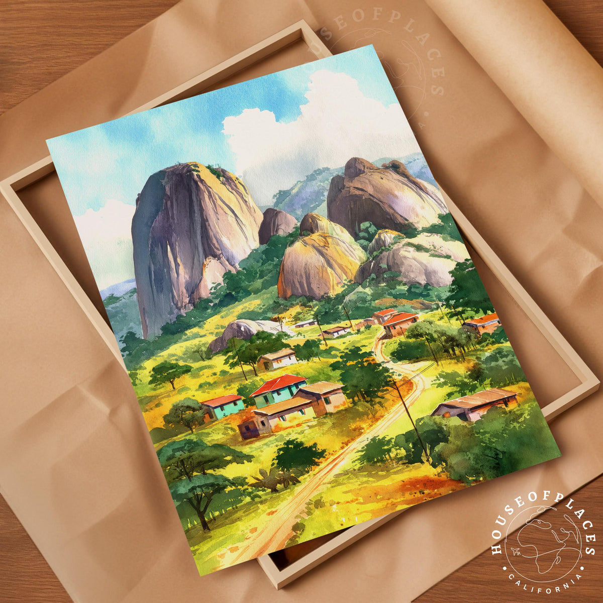 Idanre Hills travel poster – view 8