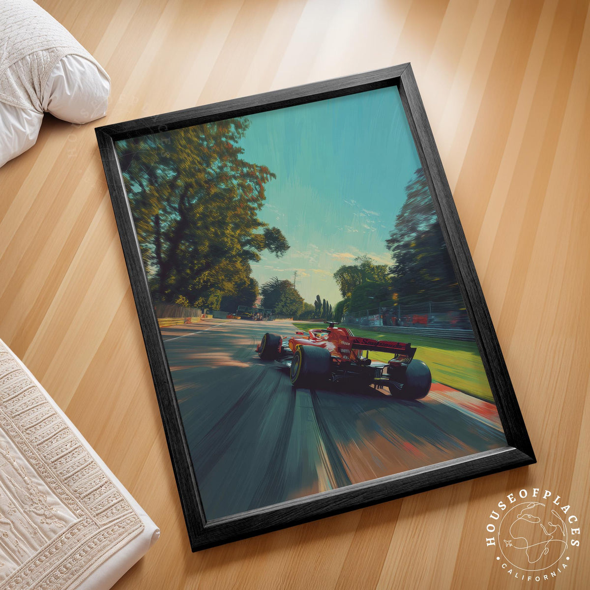 Monza travel poster – view 2