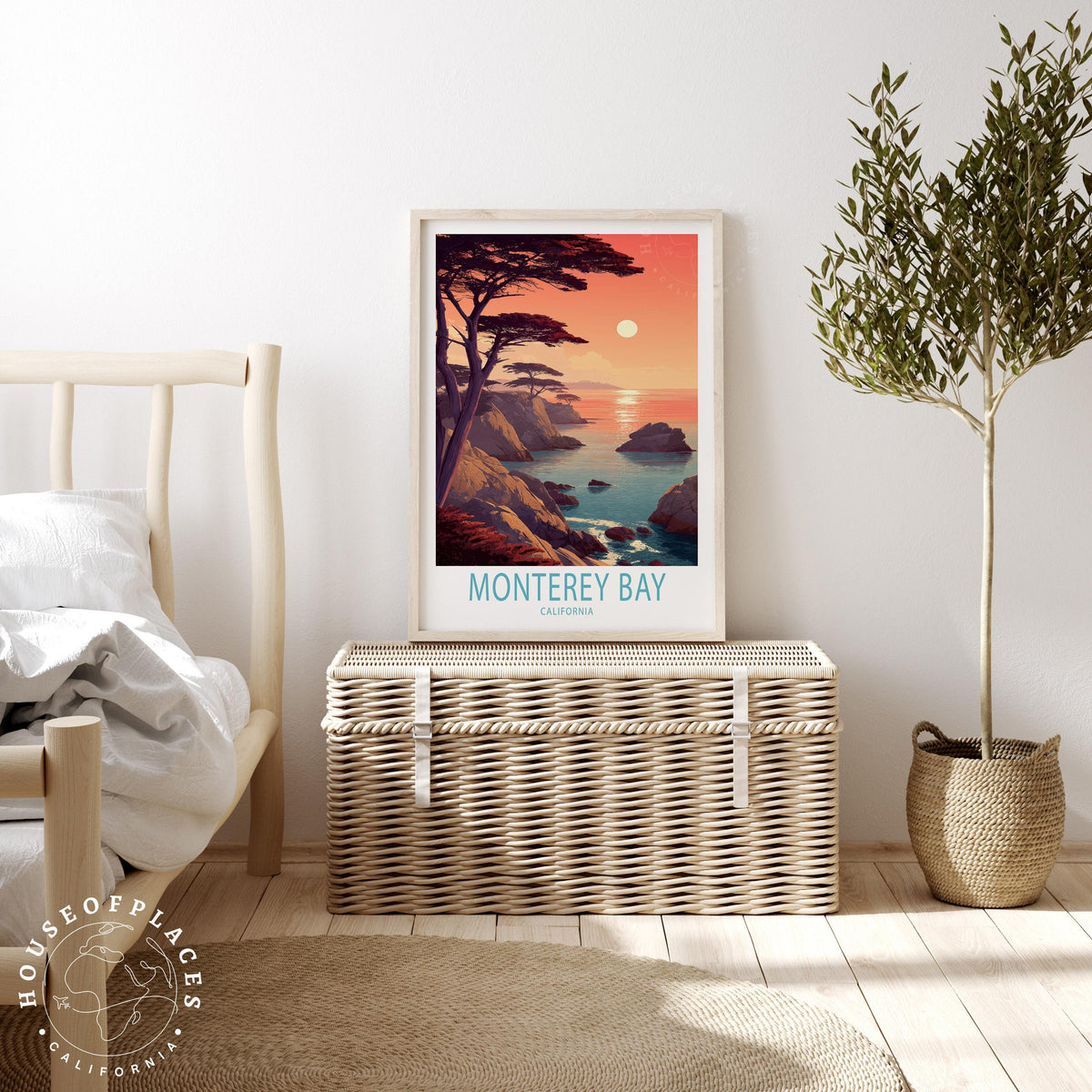 Monterey Bay travel poster – view 3