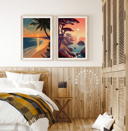 Monterey Bay travel poster – view 9