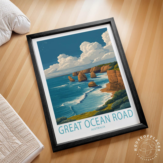 Great Ocean Road travel poster – view 2