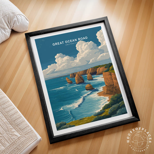 Great Ocean Road travel poster – view 2