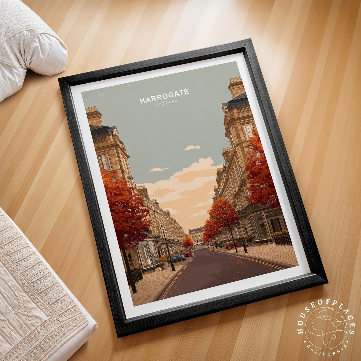 Harrogate travel poster – view 2