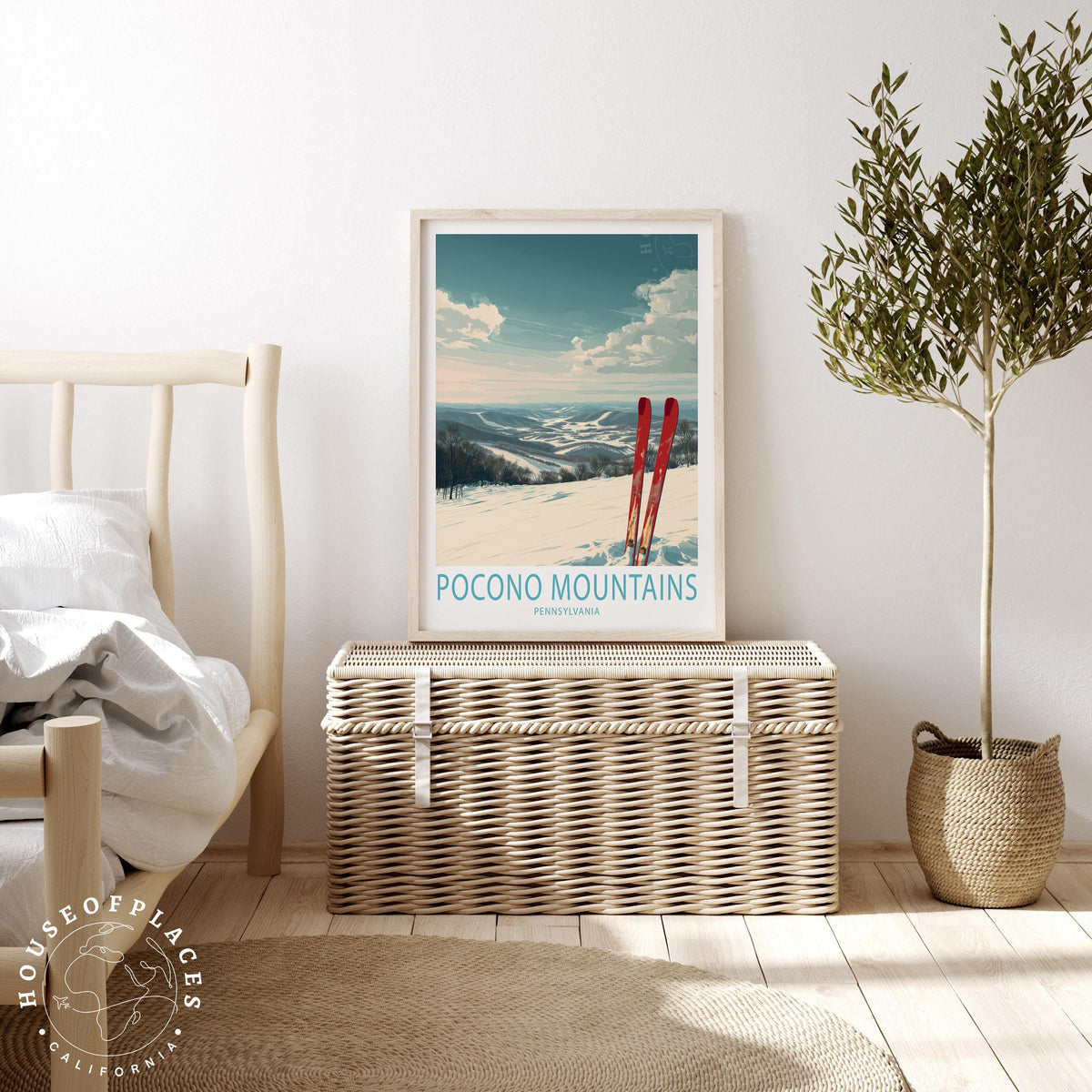 Pocono Mountains travel poster – view 3