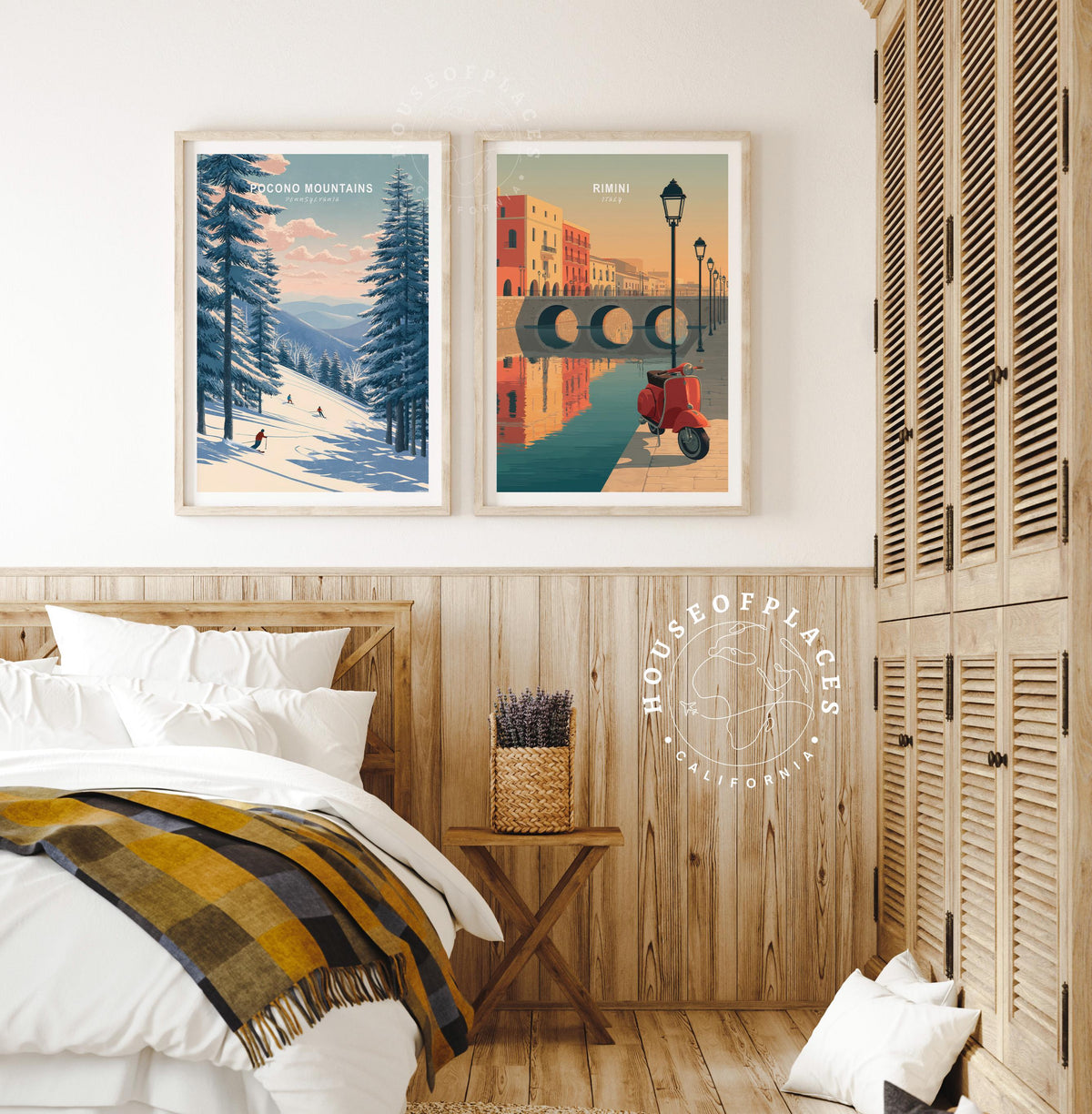 Rimini travel poster – view 9