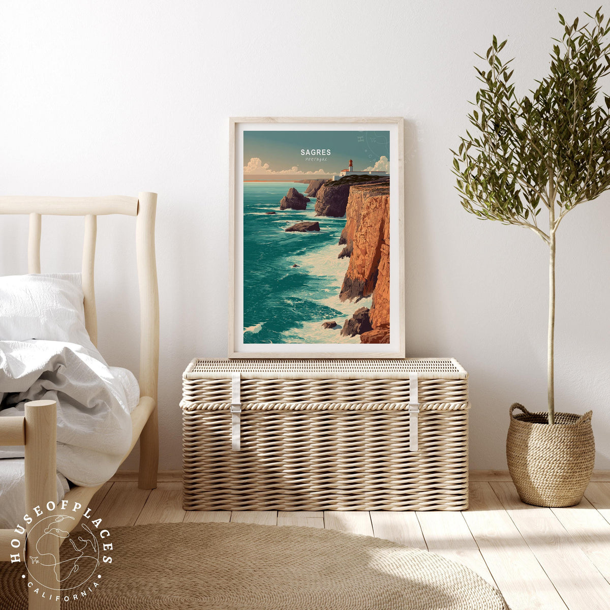 Sagres travel poster – view 3