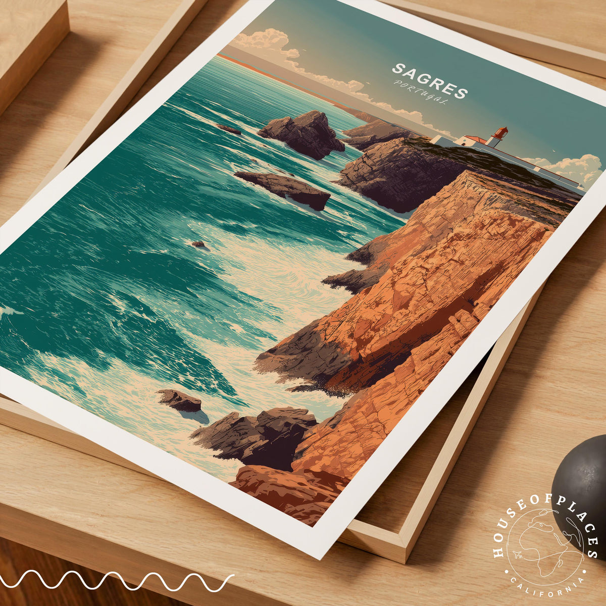 Sagres travel poster – view 7