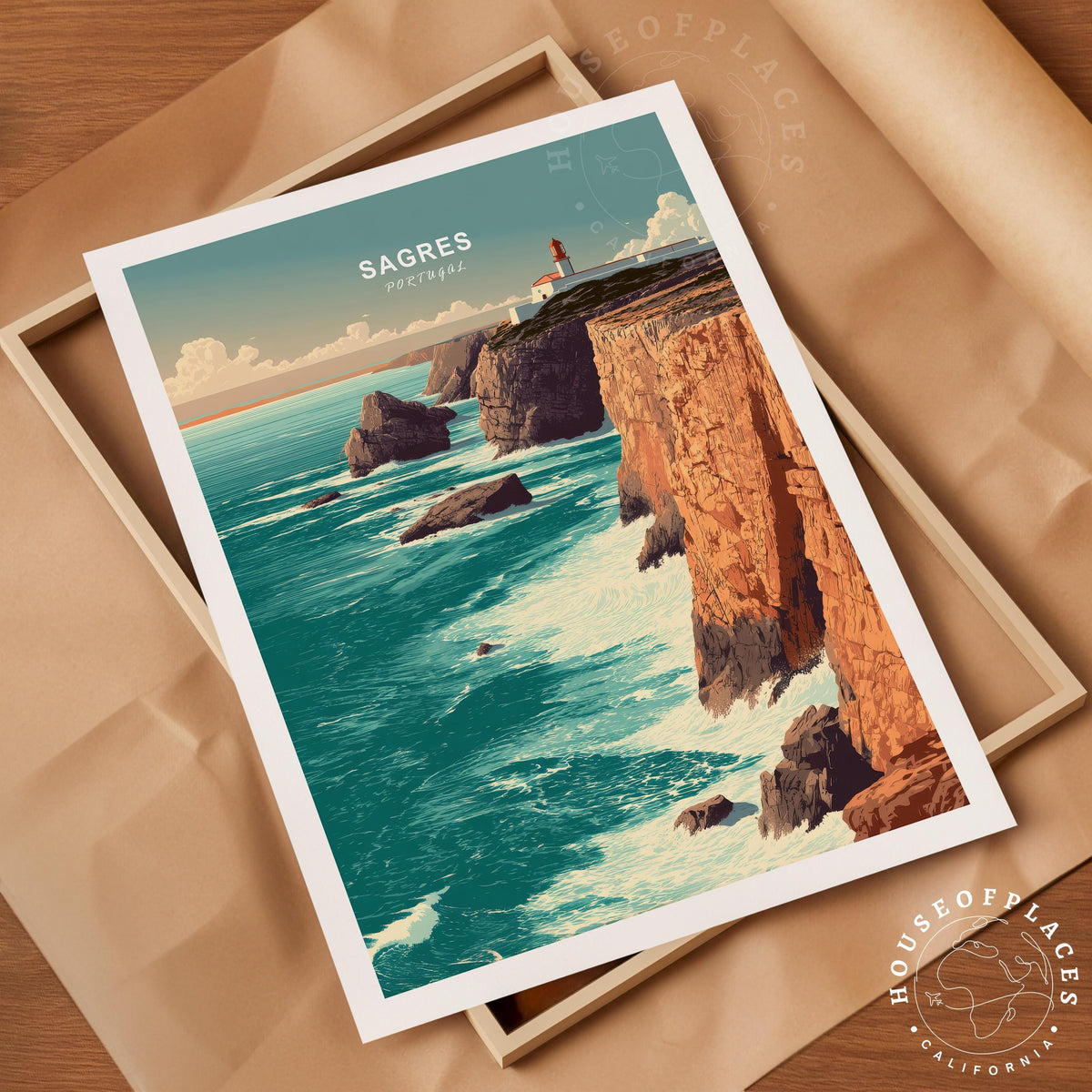 Sagres travel poster – view 4
