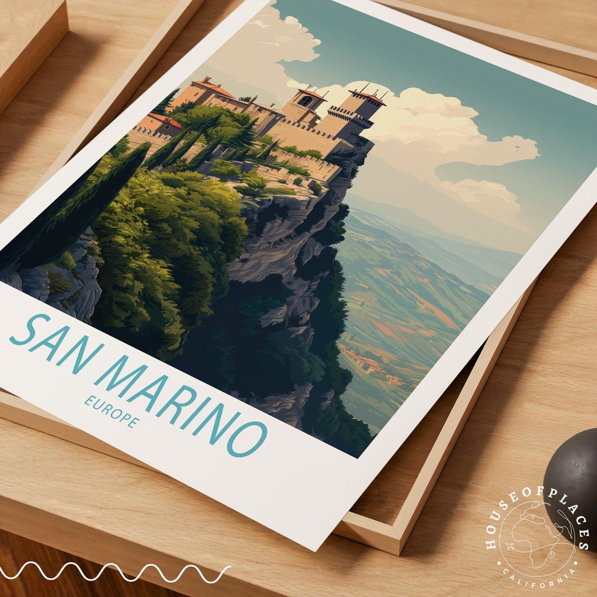 San Marino travel poster – view 7