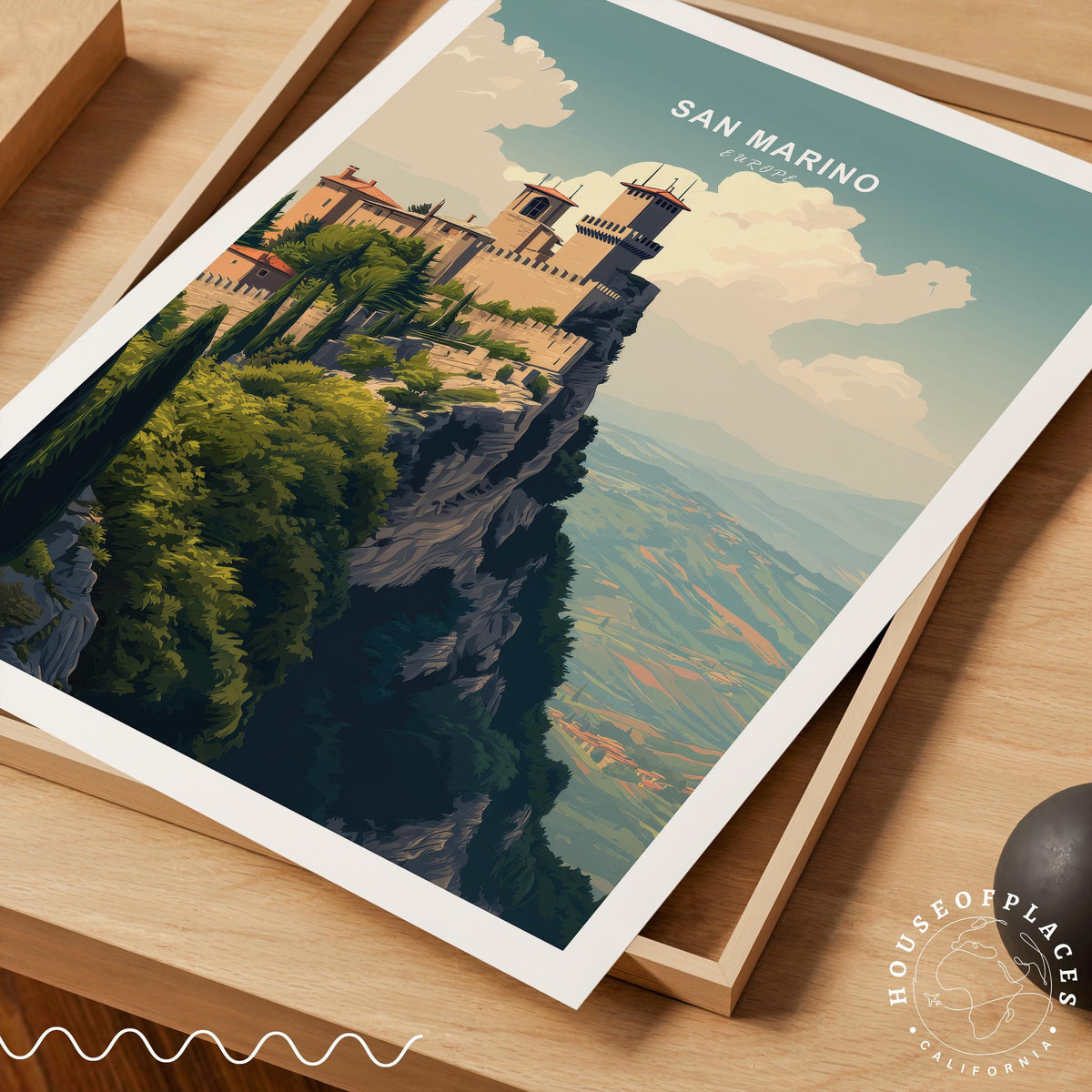 San Marino travel poster – view 7