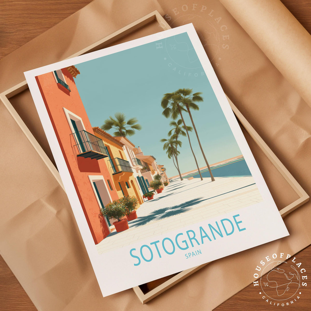 Sotogrande travel poster – view 4