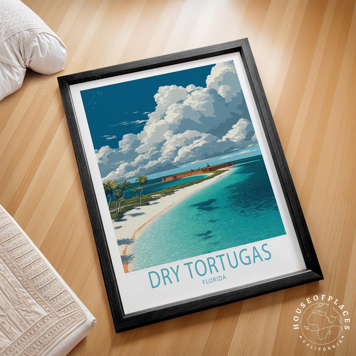 Dry Tortugas travel poster – view 2