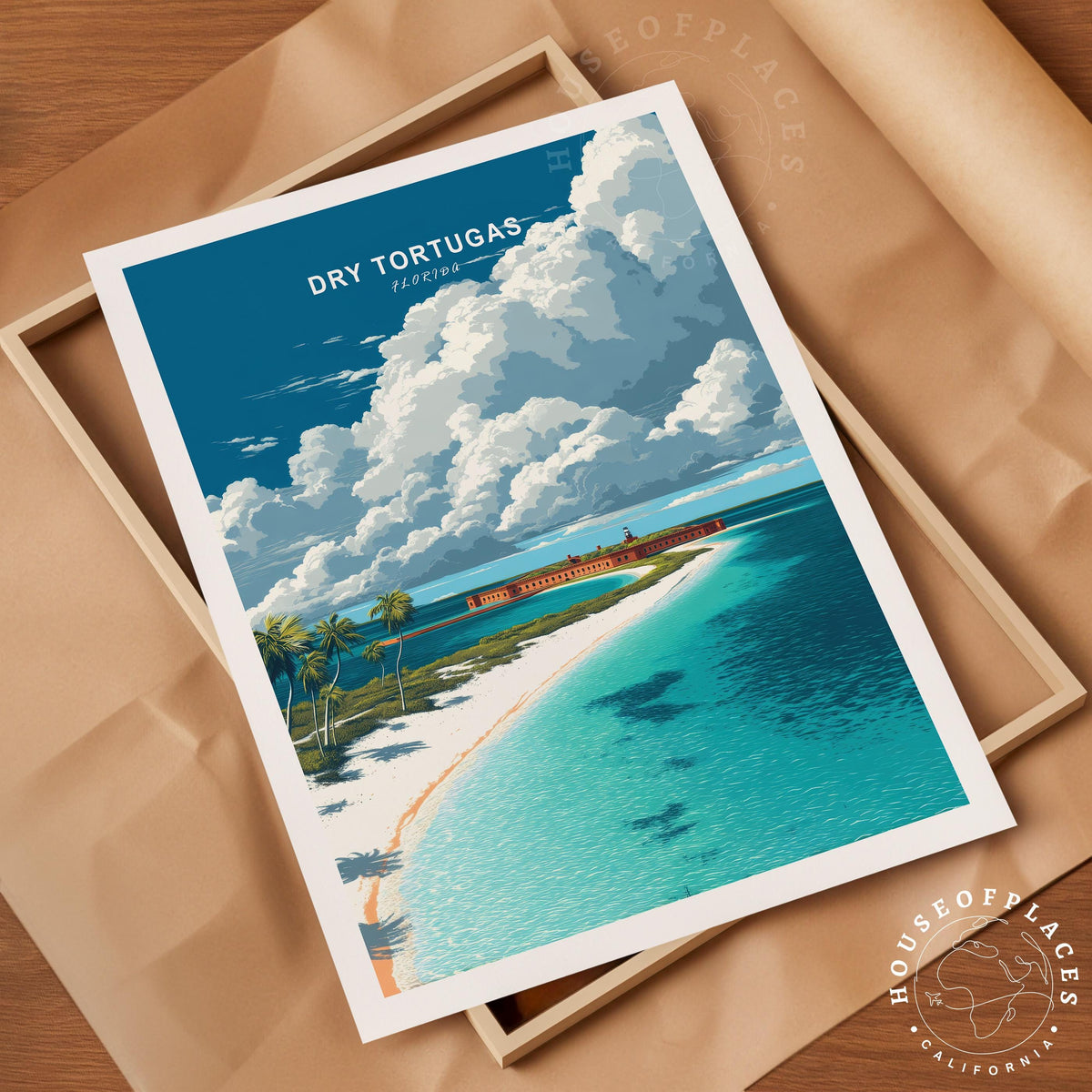 Dry Tortugas travel poster – view 4