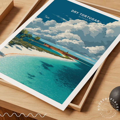 Dry Tortugas travel poster – view 7