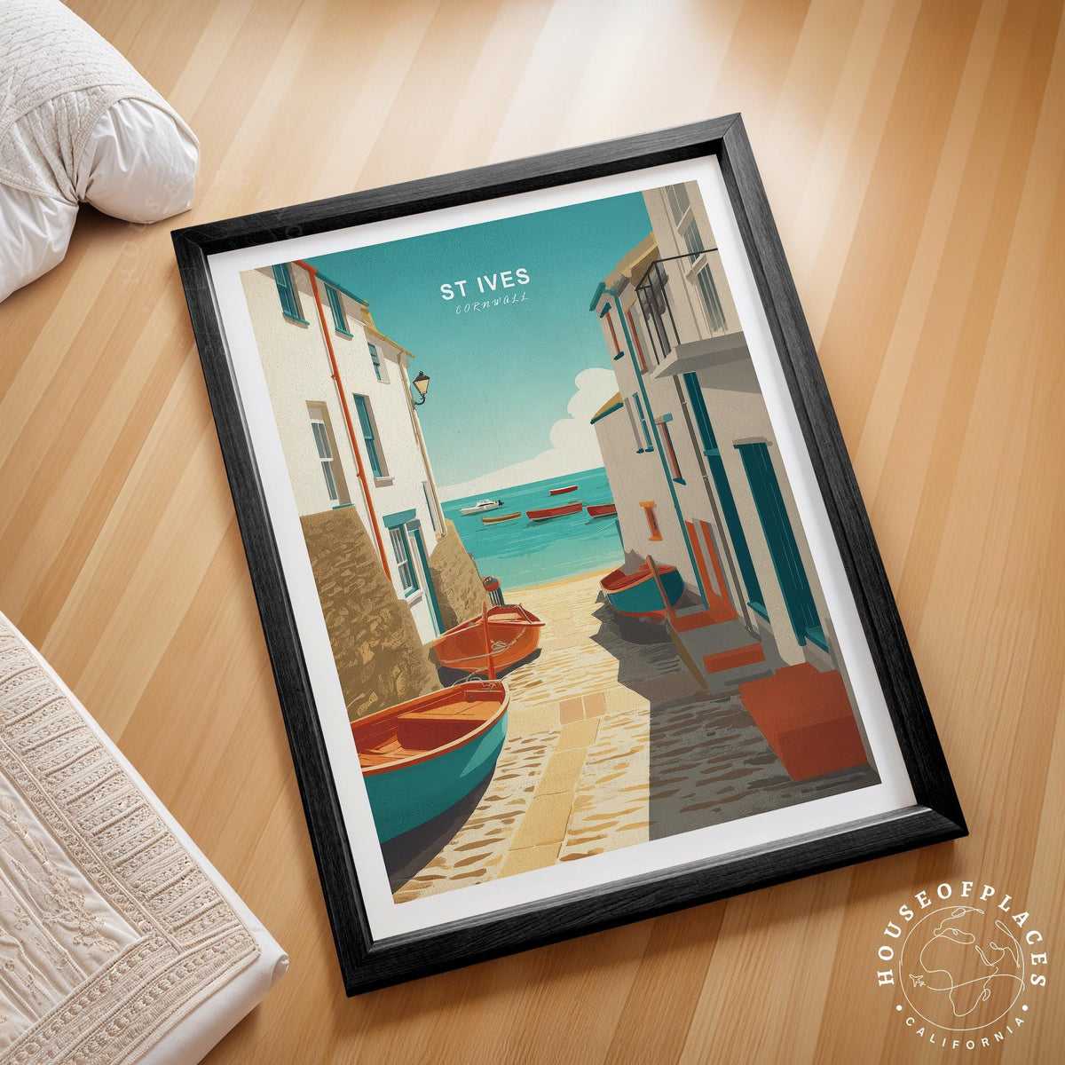 St Ives travel poster – view 2