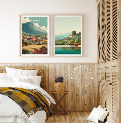 Stellenbosch travel poster – view 9