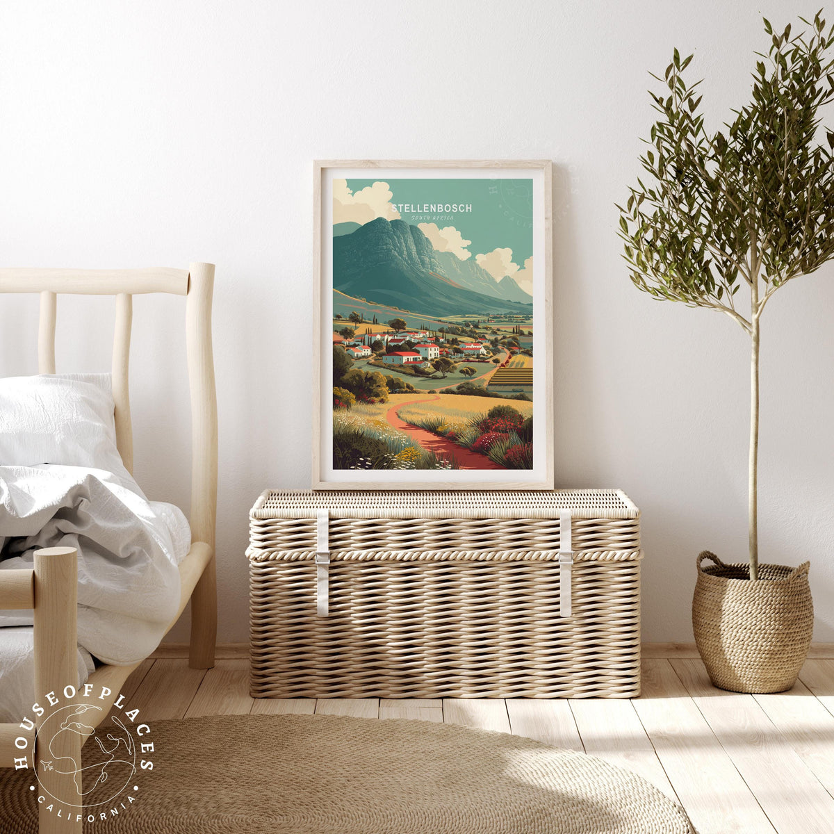 Stellenbosch travel poster – view 3