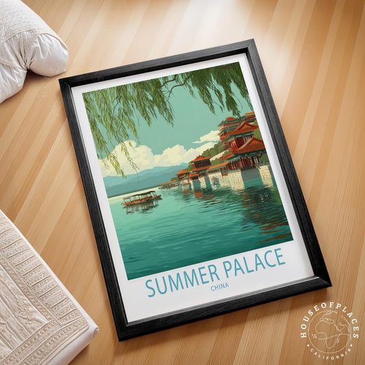 Summer Palace travel poster – view 2