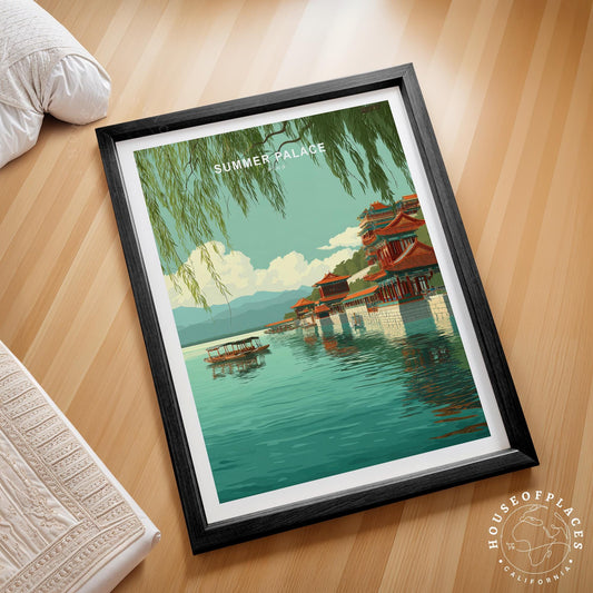 Summer Palace travel poster – view 2