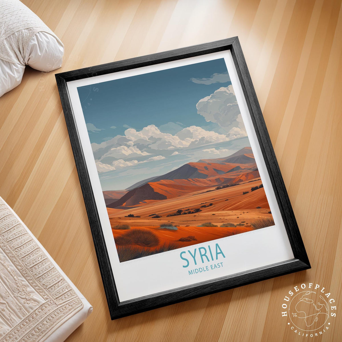 Syria travel poster – view 2