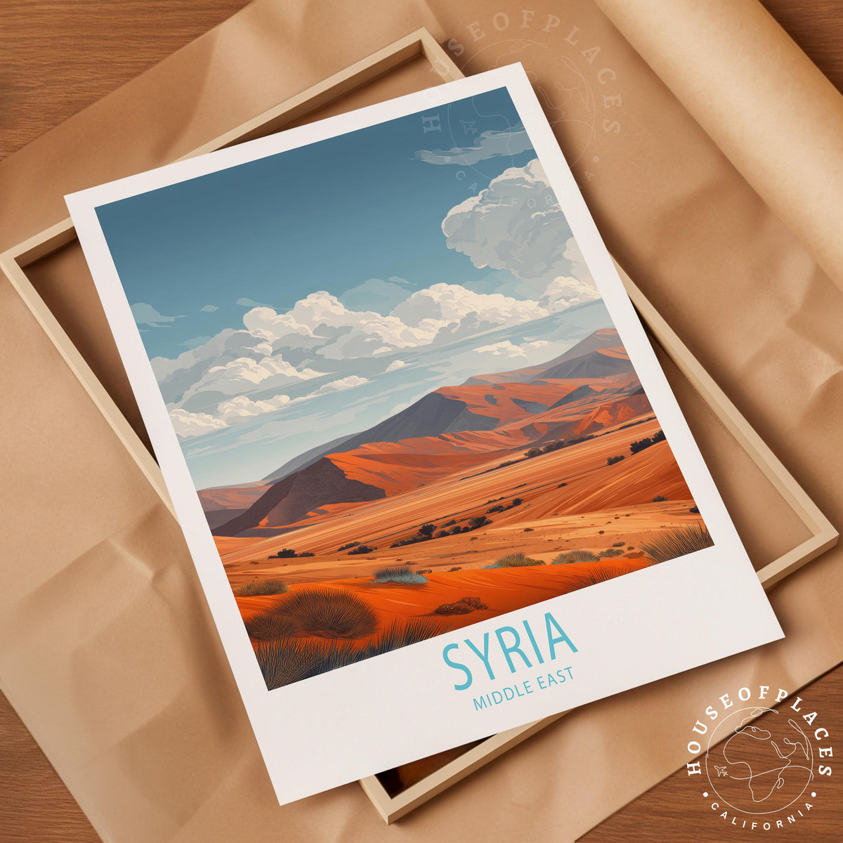 Syria travel poster – view 4