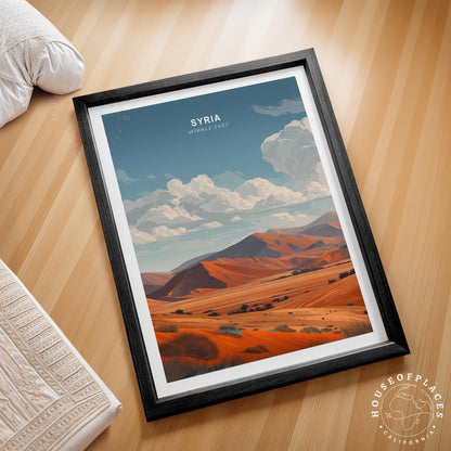 Syria travel poster – view 2