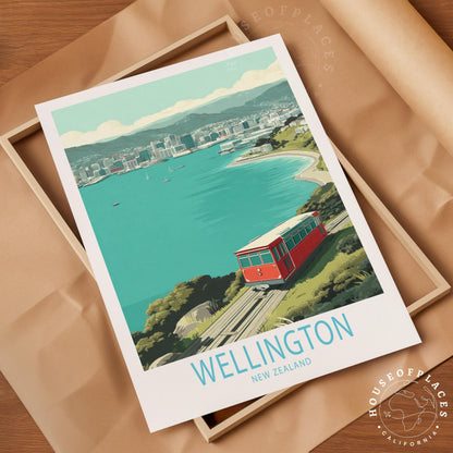 Wellington travel poster – view 4