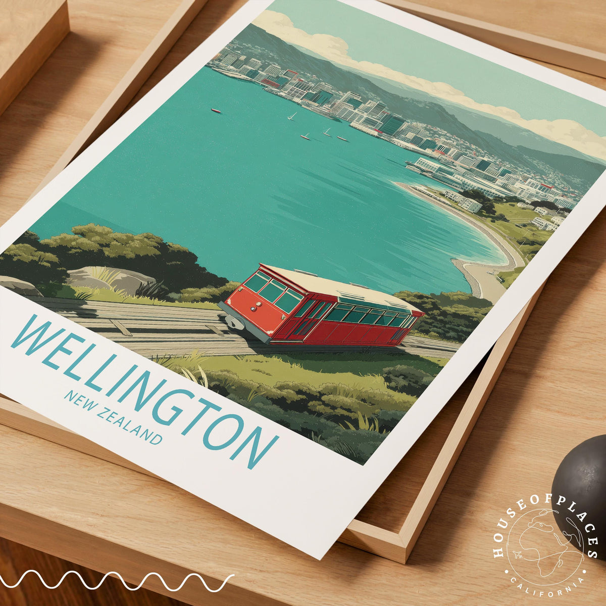 Wellington travel poster – view 7