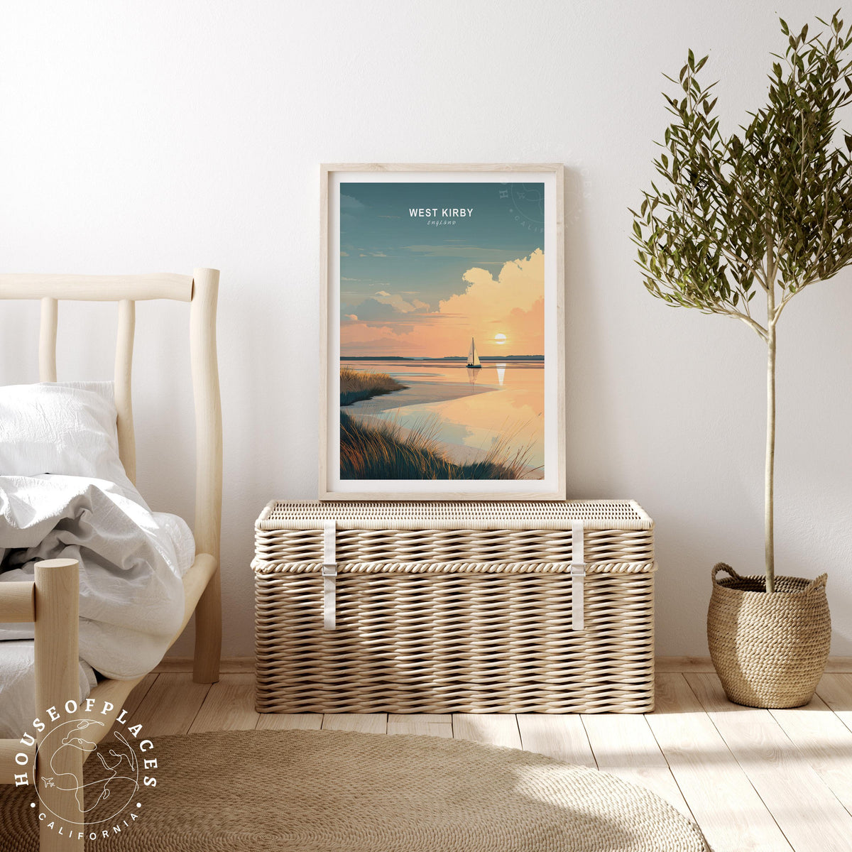 West Kirby travel poster – view 3