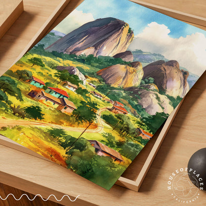 Idanre Hills travel poster – view 6