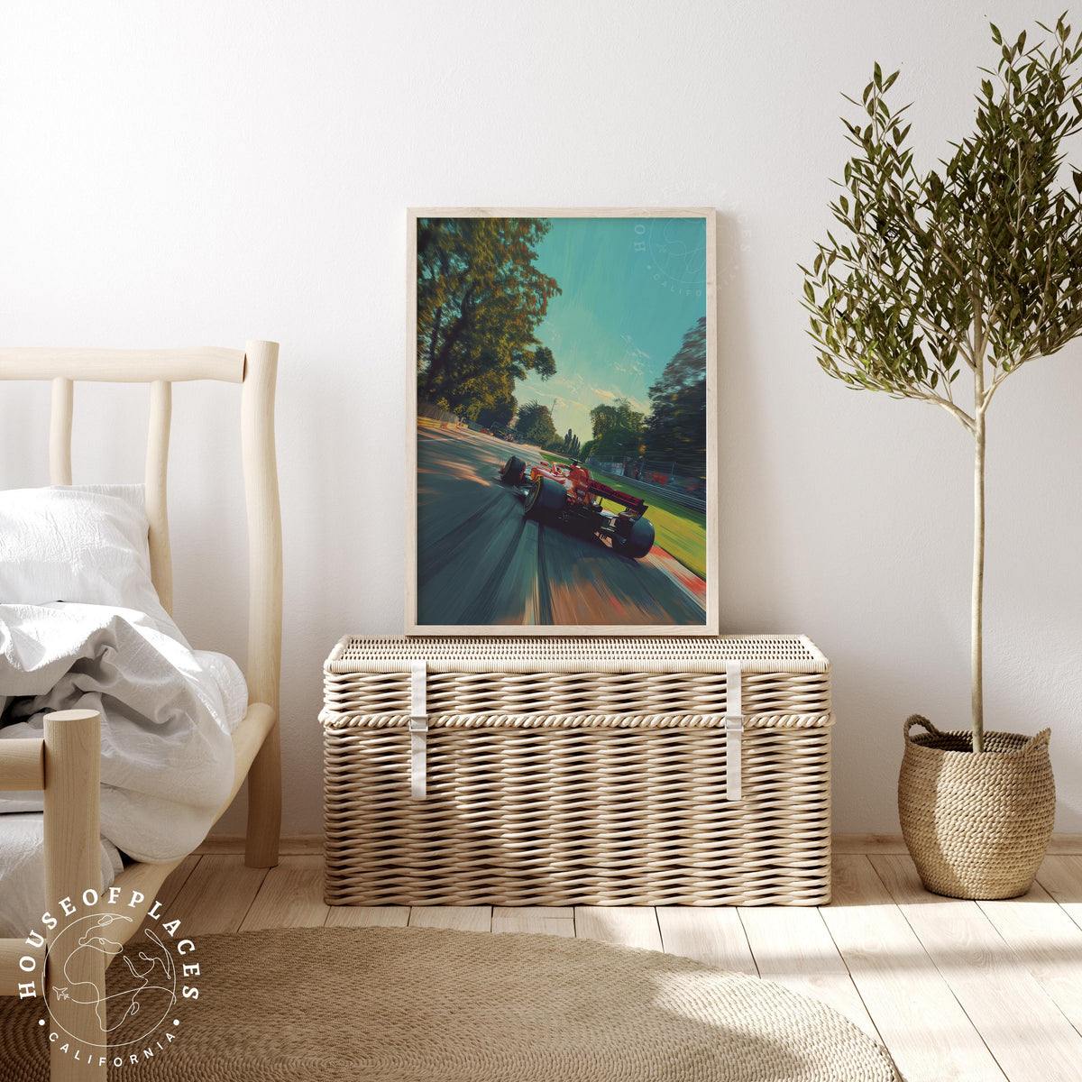 Monza travel poster – view 3