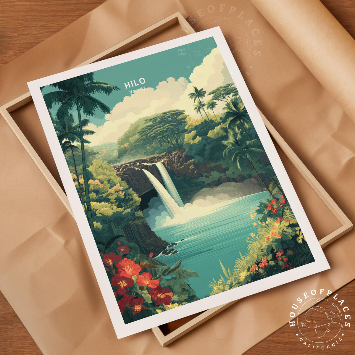 Hilo travel poster – view 4