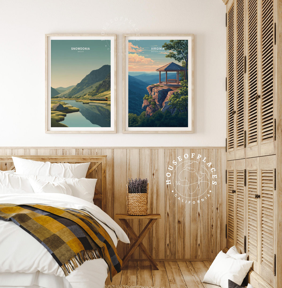 Snowdonia travel poster – view 9